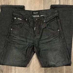 LNG Clothing + Equipment Black Denim Jeans Children’s 14 Like New